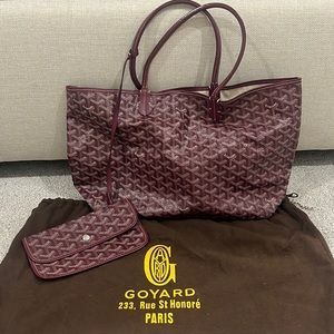 Goyard shopping tote